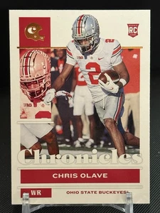 2022 Panini Chronicles Draft Picks Chris Olave #10 Ohio State Buckeyes - Bild 1 von 2