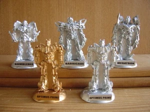 Transformers Eoi25Tb Metal Gold Included Full 5 Types - Picture 1 of 3