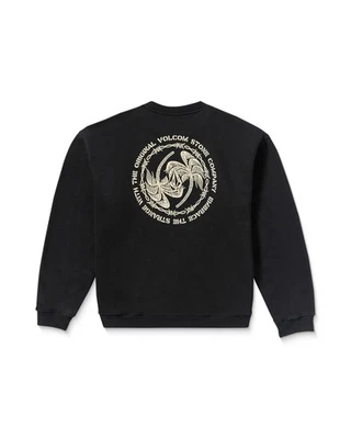 VOLCOM - Mens Watanite Crew Sweatshirt - Black - Casual L/S Top - Image 1 of 4