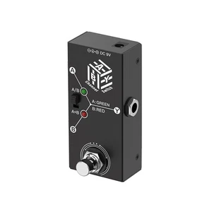 Pedal de guitarra ABY - - Selector carcasa metálica antideslizante compacto para Ef5628 - Imagen 1 de 10