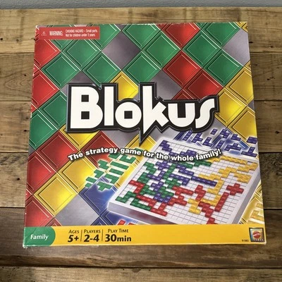 BLOKUS Strategy Board Game Mattel 2009 12" COMPLETE - Image 1 of 4