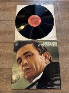 Johnny Cash At Folsom Prison LP Vinyl Record Album - Picture 1 of 6