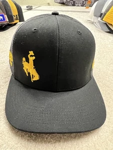 Wyoming Cappello Caterpillar Nero Maglia Camionista GATTO Cowboys & Coal 2025 Nero - Foto 1 di 5