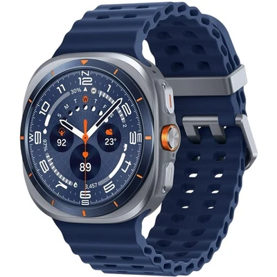 Samsung Galaxy Watch Ultra L705 (2025) 47mm LTE Smartwatch titan blau WLAN WOW! - Bild 1 von 4