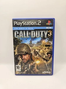 Call of Duty 3 PS2 Sony PlayStation 2 Komplett Italienisch Funktioniert - Bild 1 von 6