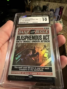 Blasphemous Act (Rainbow Foil) | MTG SLD | Marvel EDH Board Wipe | Rare | CGC 10 - Picture 1 of 10