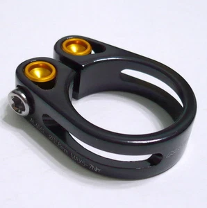 gobike88 KREX neue Sattelstützenklemme, 31,8 mm, 19 g, schwarz, D86 - Bild 1 von 1