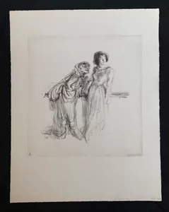 A. Paul Weber, Der Rat der Alten, Lithographie, 1956, handsigniert - Bild 1 von 1