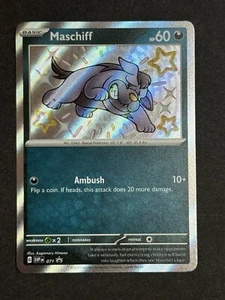 Maschiff 071 Black Star Promo Paldean Fates SVP071 Pokemon TCG CASI NUEVO/COMO NUEVO - Imagen 1 de 4