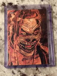 2021 Topps WWE Undisputed The Fiend Bray Wyatt Rob Schamberger Sketch Art RS-10 - Picture 1 of 2