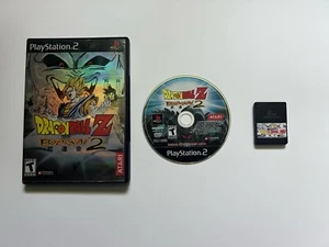 Dragon Ball Z Budokai 2 PlayStation 2 PS2 100% sbloccata scheda di memoria 8 MB - Foto 1 di 3