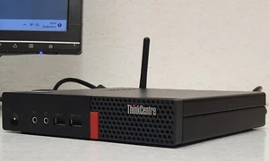 LENOVO ThinkCentre Mini PC 256GB SSD 8GB WLAN Kleine Computer Windows 11 Pro - Bild 1 von 13