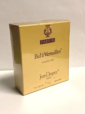 Perfume Jean Desprez by Bal A Versailles 0,25 FL/7,5 ml Flacon Sac Vintage. Foto 1 de 4
