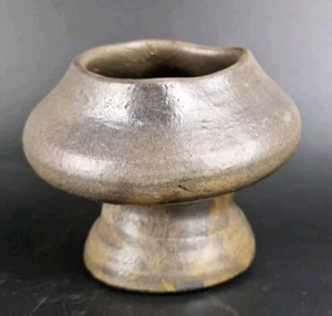 Mid Century Petra Töpferei Studio Keramik - Pilz Vase / Unförmig Mushroom - 9 cm - Bild 1 von 6