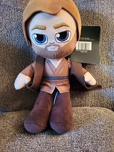 Star Wars Obi-Wan Kenobi Basic Plush 9.5" Mattel 2022 Lucas Film Ltd - Picture 1 of 7