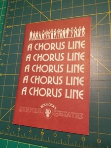 A Chorus Line Boulder's Dinner Theatre - Bild 1 von 3