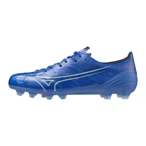 Mizuno Soccer Cleats Alpha ELITE Wide Blue/White Size 23-30cm 2E From Japan New - Picture 1 of 80