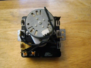 OEM KitchenAid/Whirlpool Dryer Timer 697062F 697062 & 61806 Resistor Combo - Picture 1 of 9