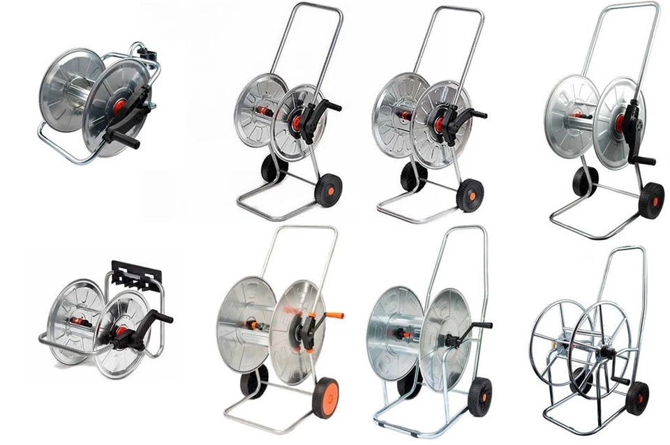 Schlauchtrommel Schlauchwagen Stahlrohr/Stahlblech verzinkt Agrati - Bild 1 von 1