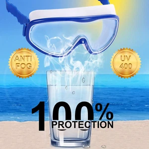 2 Pack Kids Swim Goggles, Swimming Glasses for Children from 3 to 15 Years Old - Picture 1 of 6