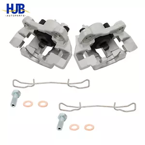 2 PCS Rear Brake Calipers w/ Bracket For Jeep Grand Cherokee 1999-2004 WJ - Picture 1 of 10