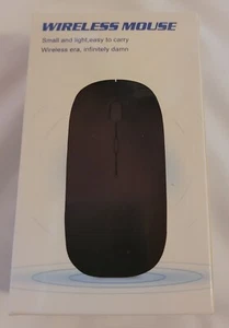 Wireless Bluetooth Mouse Black New - Picture 1 of 5