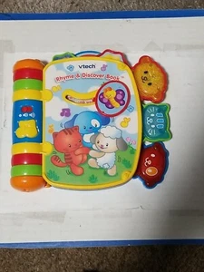 VTech Rhyme and Discover Book - Lights and Sound working Very Clean - Picture 1 of 9