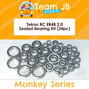 Kit de rodamientos sellados de goma Tekno RC EB48 2.0 - 34 piezas - Imagen 1 de 2