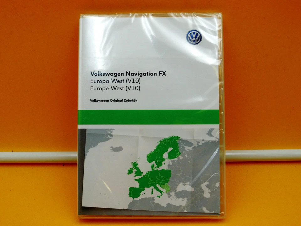 SD-Karte für Radio-Navigationssystem FX Europa West V10 RNS 310 3C8051884DD - Bild 1 von 1