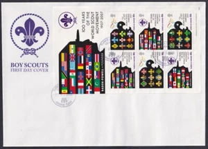 TURKS & CAICOS ISLANDS Sc # 1488a-f FDC HOJA 6 DIFF 100 AÑOS DE EXPLORACIÓN - Imagen 1 de 1