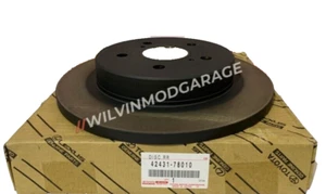 Genuine Rear Brake Disc Rotor 2020 & up Toyota Yaris 42431-78010 Japan OEM - Imagen 1 de 6
