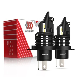 2x H4 9003 HB2 LED Headlights Fog Bulbs Replace Xenon Kit Hi/Lo Beam 40W 6500K - Picture 1 of 12