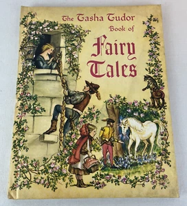 1969“THE TASHA TUDOR BOOK OF FAIRY TALES TASHA TUDOR ILLUSTRATED HARD COVER BOOK - Picture 1 of 8