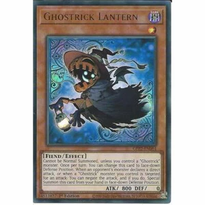 Ghostrick Lantern GFP2-EN064 1ª Edición Ultra Raro YuGiOh Juego de Cartas Coleccionables TCG - Imagen 1 de 3