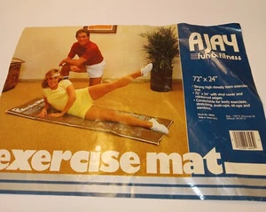 Ajay Fun And Fitness 72"×24" Vintage Exercise Mat. New without box. - Picture 1 of 10