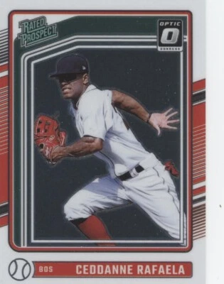 2024 Donruss #128 Ceddanne Rafaela Optic - Image 1 of 2