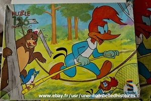 vintage puzzle WOODY WOODPECKER 126 pièce, Schmidt complet - Photo 1/5