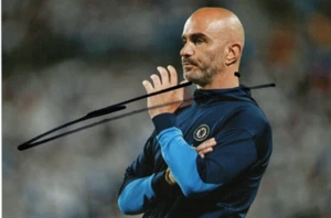 CHELSEA MANAGER: ENZO MARESCA SIGNED 6x4 ACTION PHOTO+COA - Picture 1 of 1