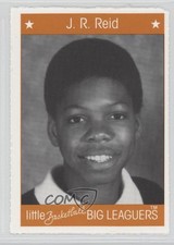 1991 Little Basketball Big Leaguers Book Cards JR Reid