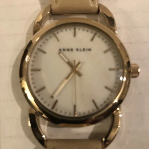 Anne Klein Damenuhr AK/1250 Perlmutt Zifferblatt Lederarmband - Bild 1 von 13