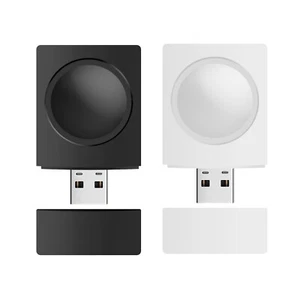 Portable Magnetic USB-A Charger For Apple Watch Ultra 2/1 Series 9/8/7/6/5/4/3/2 - Picture 1 of 26