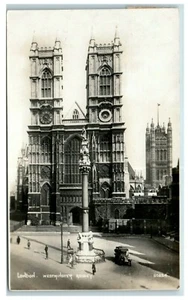 Postcard London Westminster Abbey posted 1927 - Picture 1 of 2