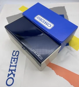Rare Authentic Vintage Seiko  6105 6309 “Willard” Diver Plastic Box  + Outer Box - Picture 1 of 8