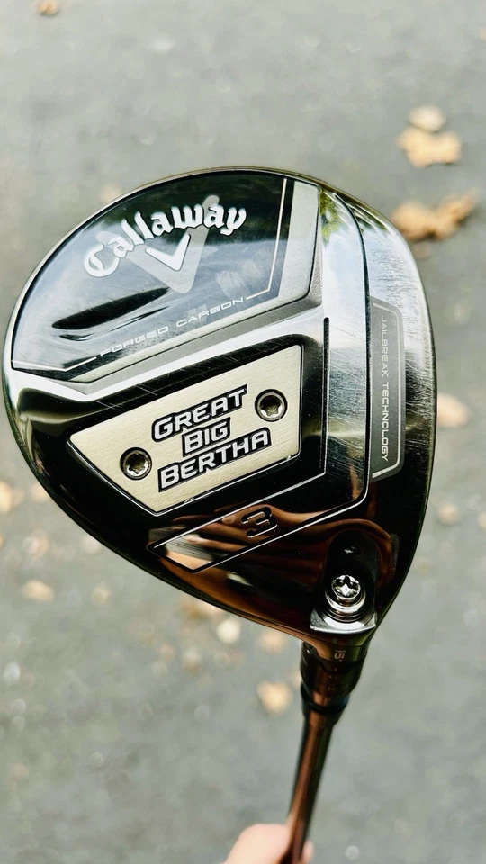EXCELLENT TITANIUM Callaway Great Big Bertha 23 15* 3W Wood HEAD ONLY GBB 23 - Image 1 of 4