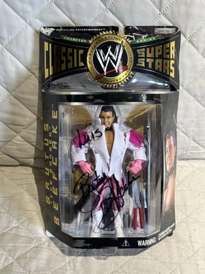 WWE Classic Superstars Brutus The Barber Beefcake Series 5 SIGNED Figure Jakks - Image 1 of 3