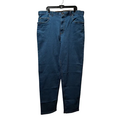 Harbor Bay by DXL Continuous Comfort Stretch Jeans Men's 42x36 Blue Straight - Image 1 of 4
