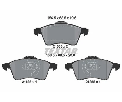 Textar Juego Pastillas de Freno de Disco Q + 2188302 - Imagen 1 de 2