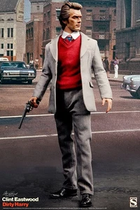 Sideshow Dirty Harry Harry Callahan Clint Eastwood 1/6 Scale 12" Action Figure - Picture 1 of 2