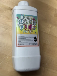 Highly Flavored DTF INK White 1000ML Bottle - Afbeelding 1 van 3