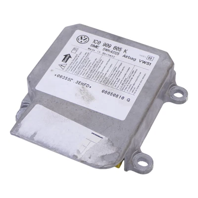 VW Fox 5Z Centralina Airbag 1C0909605K 1C0909605P 01M - Immagine 1 di 4
